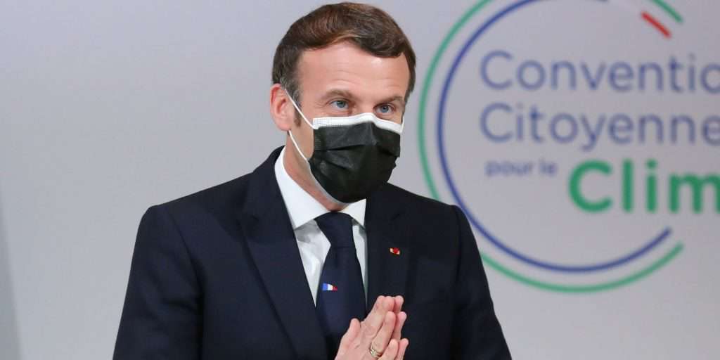 Emmanuel Macron, covid-19