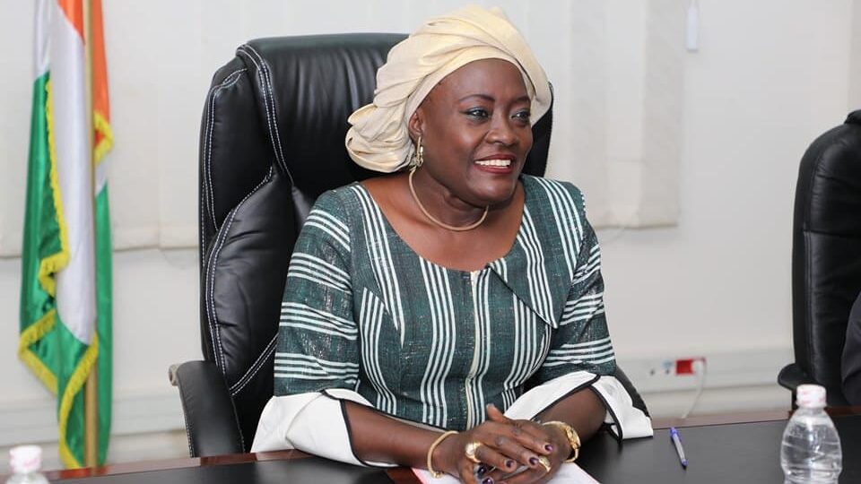 La ministre de l'éducation nationale en Côte d'Ivoire, Mariatou Koné