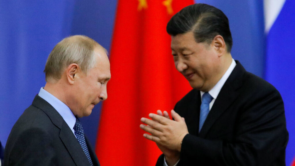 Russe : Le président chinois Xi Jinping a effectué une visite de trois jours en Russie, du 5 au 7 juin 2019. POOL New, Reuters