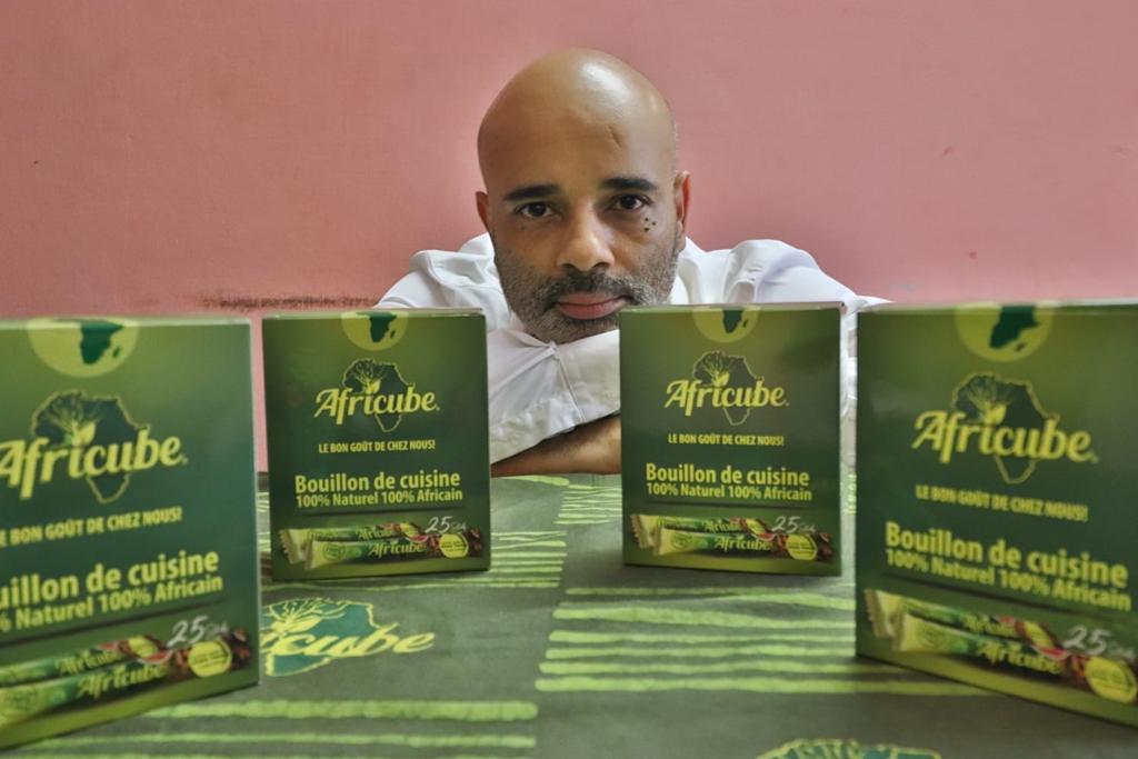 Ayité Ajavon, fondateur du bouillon de cuisine Africube