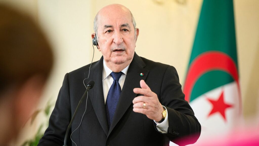 Tebboune, Président algérien
