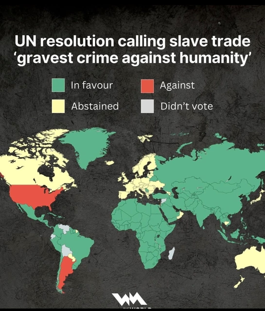 La carte qui dit tout sur la mauvaise conscience du monde