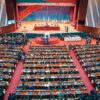 Assemblée nationale de la République démocratique du Congo - Vue élargie sur la salle de plénière. Droit photo : © Min Communication et Médias.