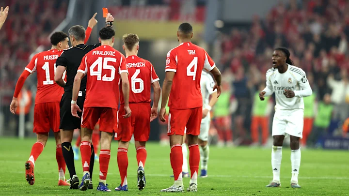 Camavinga carton rouge