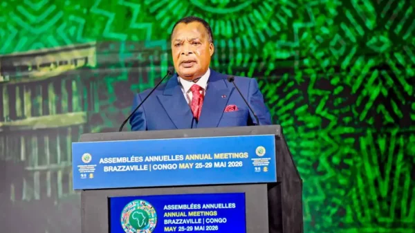 Le président de la République du Congo, Denis Sassou-Nguesso Visa