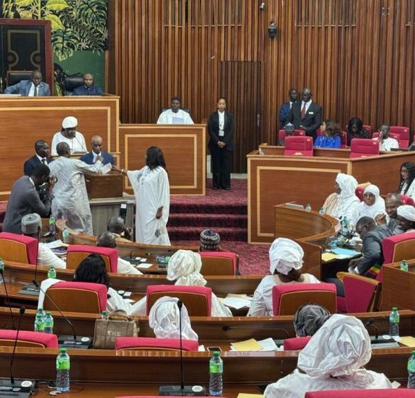 Ousman sonko elu président de l'assemblée nationale