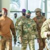 Les dirigeants burkinabé, Ibrahim Traoré, et malien, Assimi Goïta (Photo) partenaires dans l'AES avec le Niger. Ici, le 23 décembre 2025 à Bamako, au Mali. AP