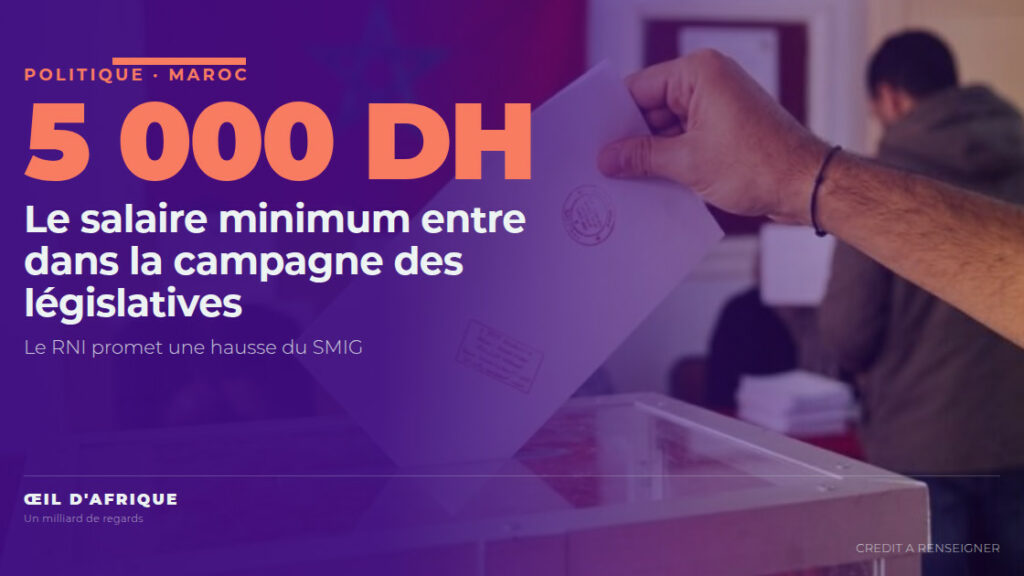 campagne législative au Maroc