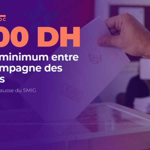 campagne législative au Maroc