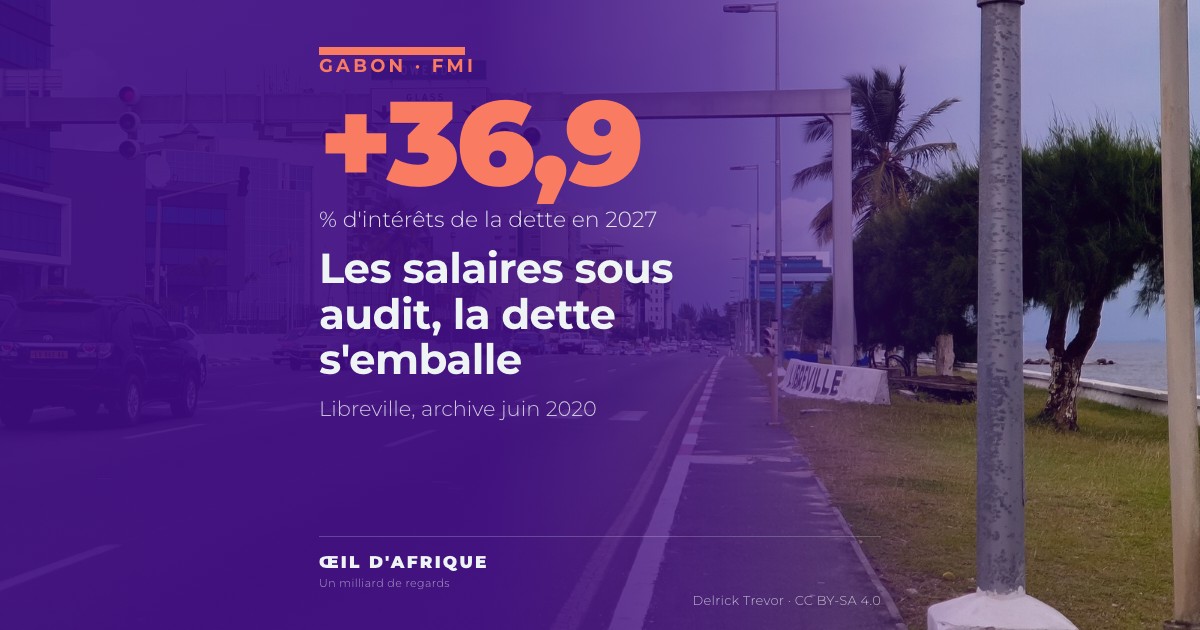 Le boulevard du bord de mer au centre-ville de Libreville, où le Gabon et le FMI ont discuté d'un futur programme en septembre 2026