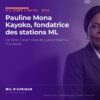 Pauline Mona Tshiebe Kayoko, fondatrice de Monaluxe et des stations-service ML