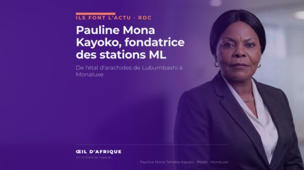 Pauline Mona Tshiebe Kayoko, fondatrice de Monaluxe et des stations-service ML