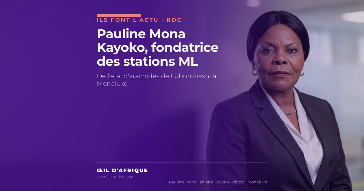 Pauline Mona Tshiebe Kayoko, fondatrice de Monaluxe et des stations-service ML