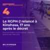 Avenue Mushi dans la commune de Lingwala à Kinshasa, où le ministre du Plan a lancé la cartographie du recensement en RDC