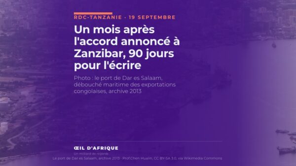 Un mois après l'accord annoncé à Zanzibar, 90 jours pour l'écrire