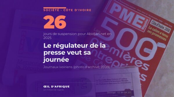 Unes de journaux ivoiriens, dont Fraternité Matin et Notre Voie, presse régulée par l'ANP en Côte d'Ivoire