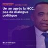 Le colonel Michaël Randrianirina, chef de l'État depuis la décision de la HCC du 14 octobre 2025, figure de la transition à Madagascar
