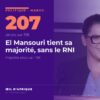 Fatima Ezzahra El Mansouri, cheffe du gouvernement nommée, au pupitre en septembre 2026, illustrant la majorité du gouvernement El Mansouri au Maroc