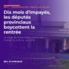 Façade de l'Assemblée provinciale du Maniema à Kindu, où siègent des députés provinciaux de RDC qui réclament dix mois d'émoluments