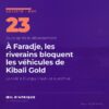 Une rivière du Haut-Uele, en RDC, province où les riverains de la rivière Tanzi bloquent les véhicules de Kibali Gold Mines