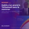 Joseph Kabila au pupitre « Adresse à la nation » pendant son discours du 9 octobre 2026
