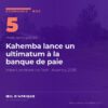 Piste de sable et église à Matari, dans le territoire de Feshi, province du Kwango, où les agents de l'État dénoncent des salaires impayés