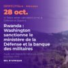 Kigali vue depuis Kimihurura, quartier du siège de l'armée rwandaise, après les sanctions américaines contre le Rwanda